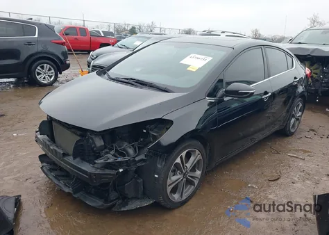 2016 Kia Forte Ex z USA, uszkodzony, nr VIN KNAFZ4A81G5551253